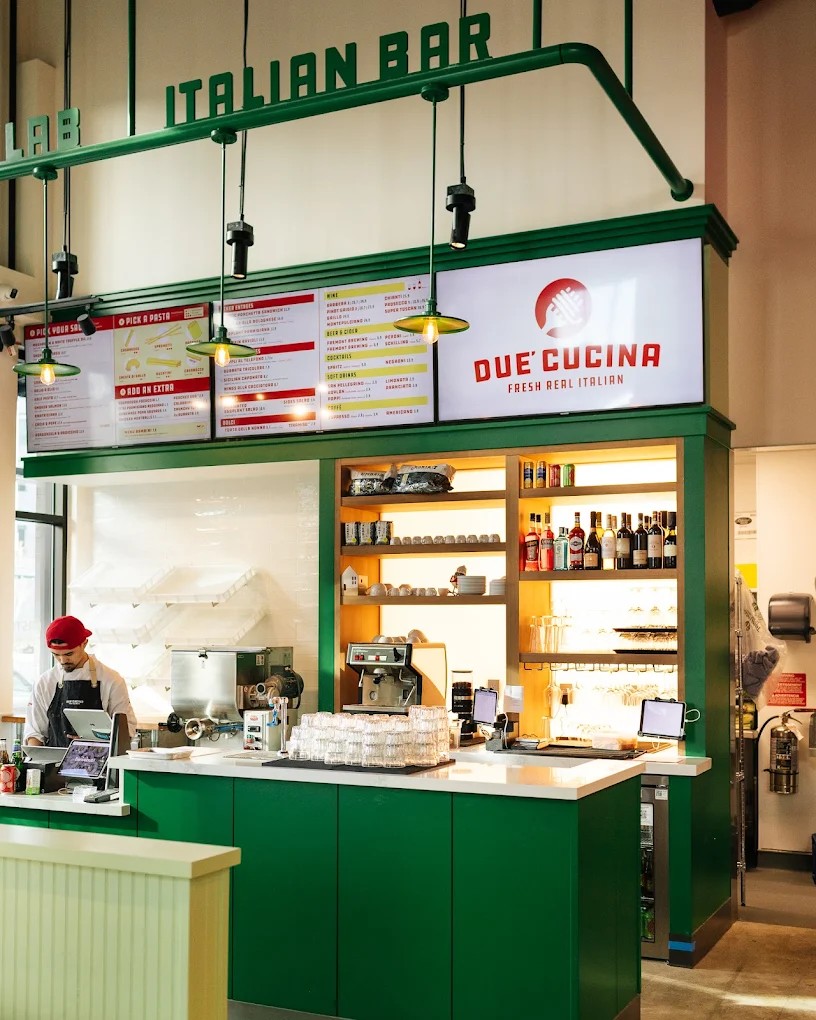 Due Cucina - Italian Bar millwork